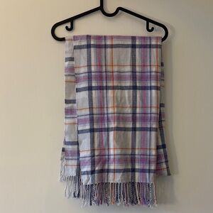 Plaid Multicolor Scarf